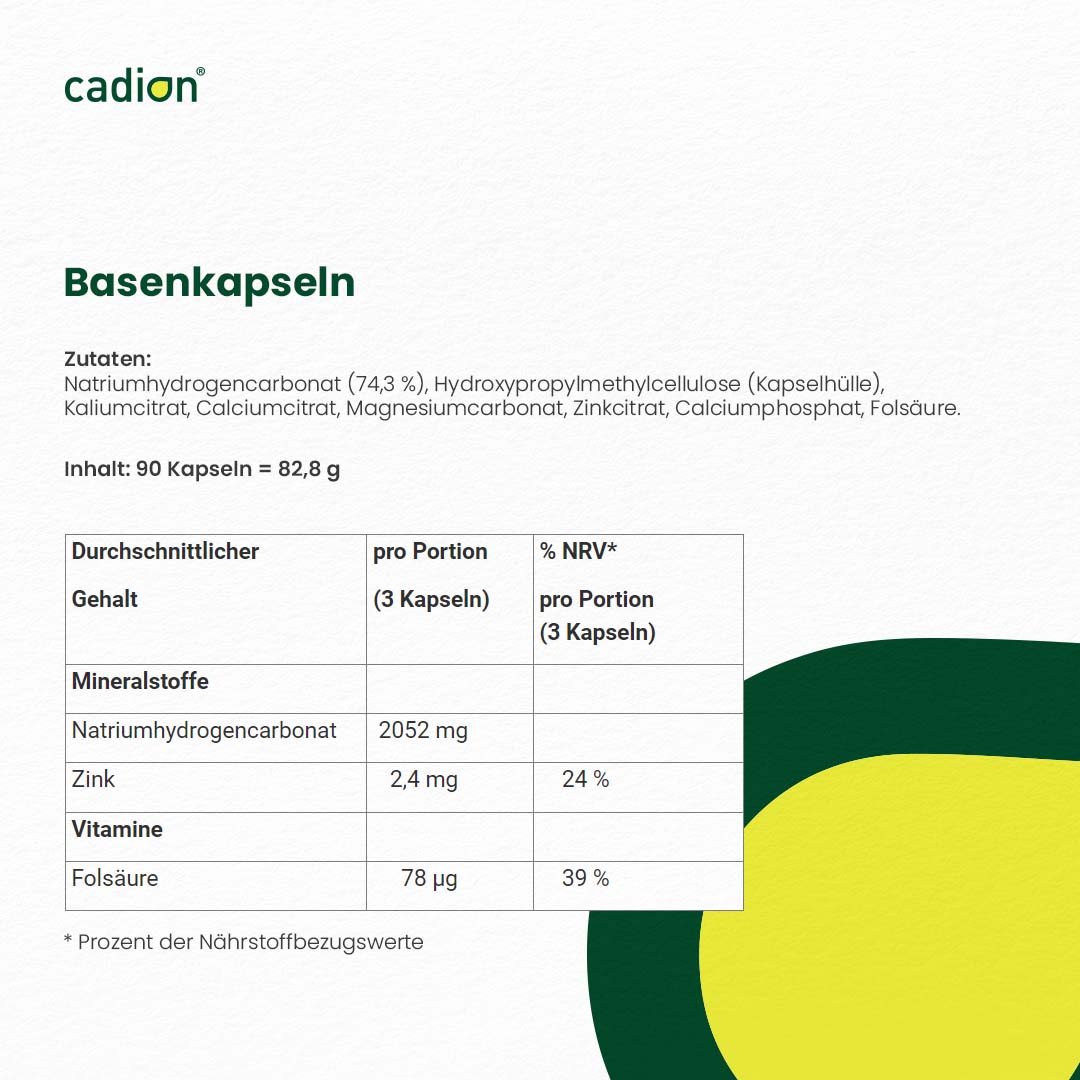 Basenkapseln (90 Stück)