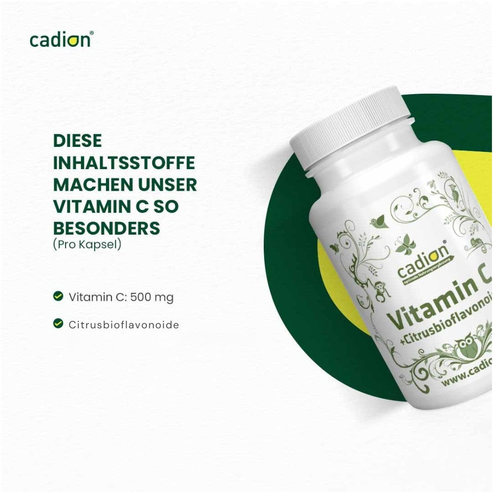 Vitamin C + Citrusbioflavonoide 100 Kapseln