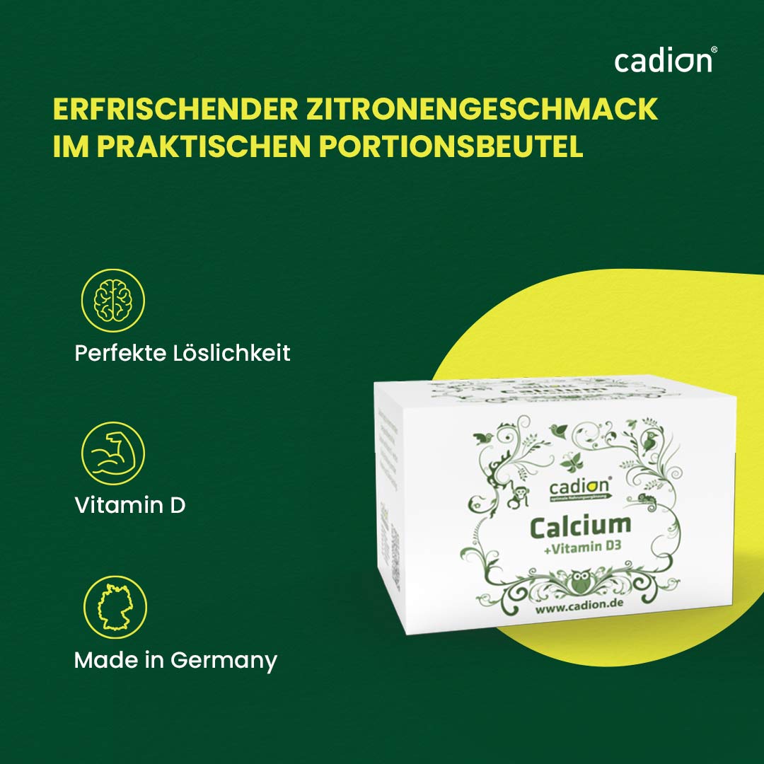 Calcium + Vitamin D3  (30 Portionen)