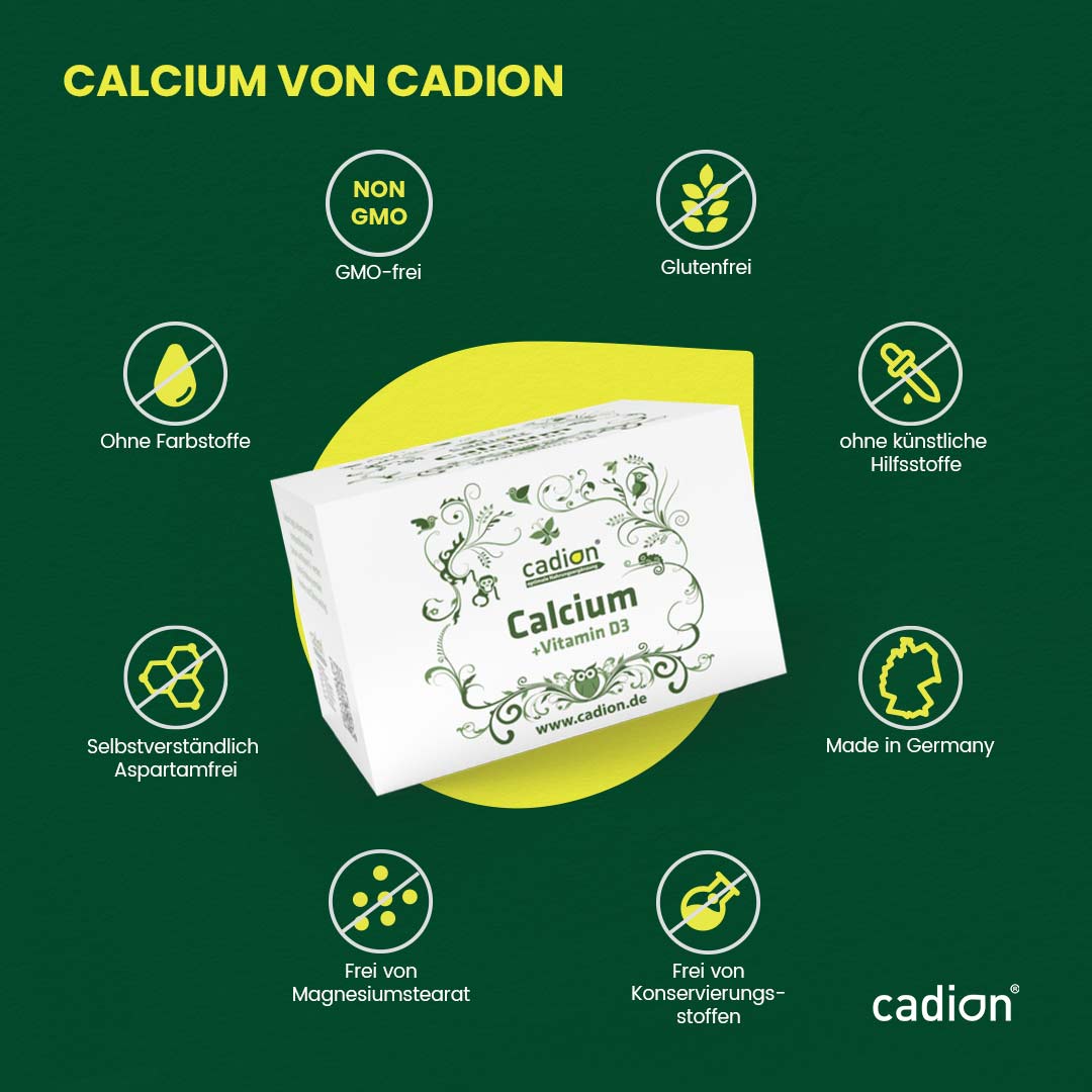 Calcium + Vitamin D3  (30 Portionen)