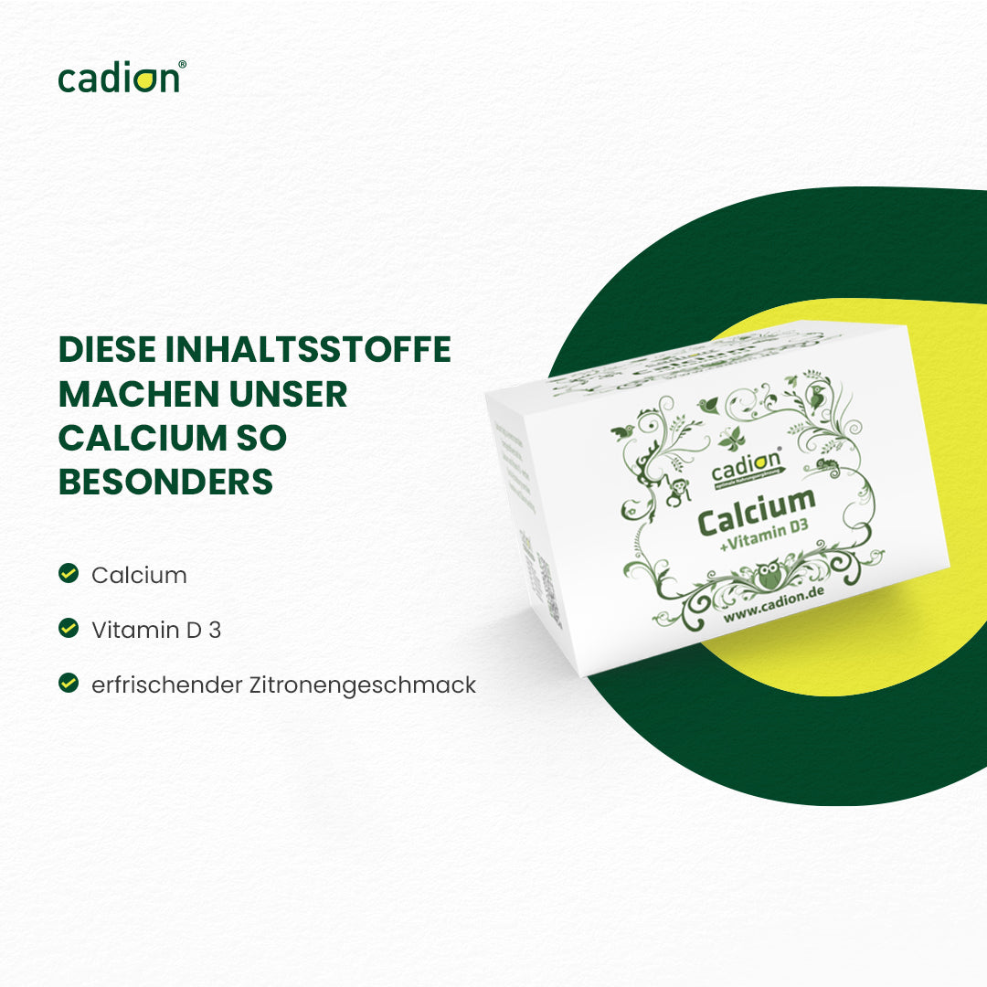 Calcium + Vitamin D3  (30 Portionen)