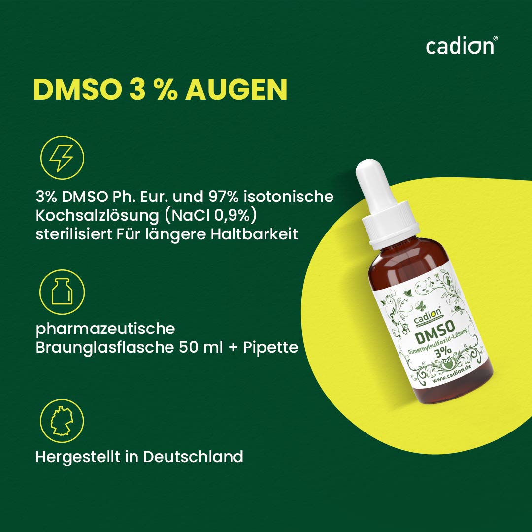 DMSO 3 % mit isotonischer Kochsalzlösung