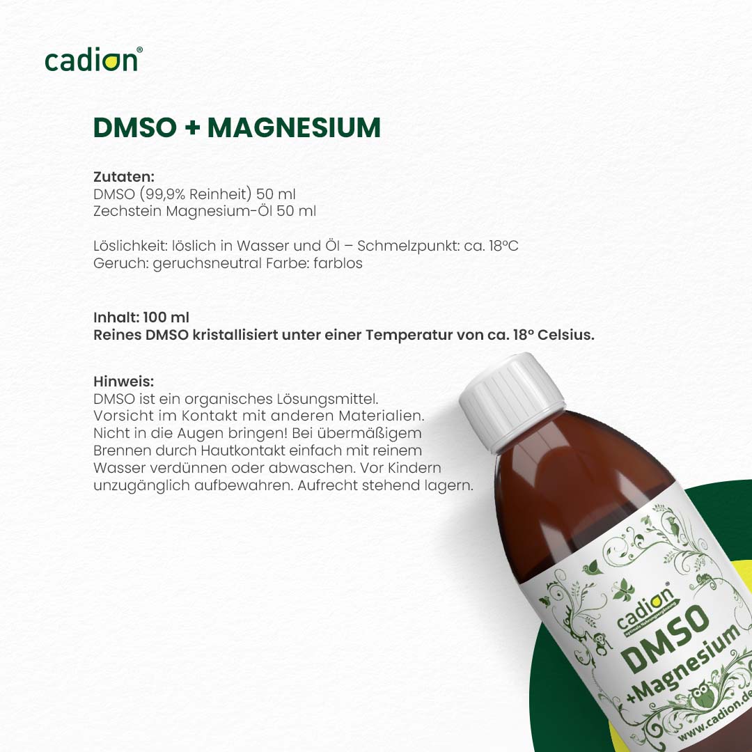 DMSO + Magnesiumöl