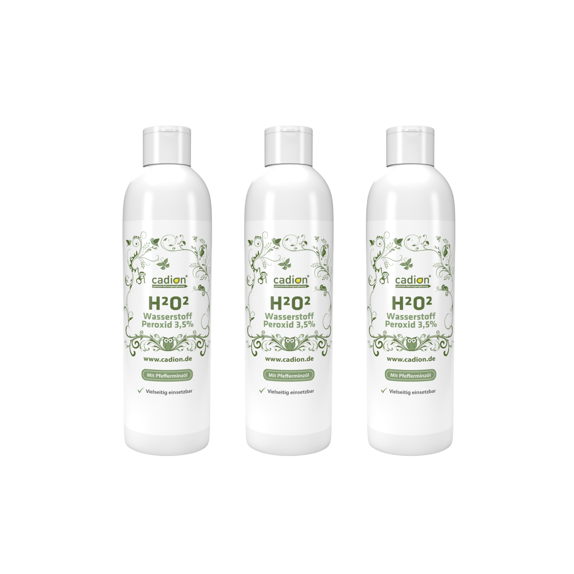 Wasserstoffperoxid 3,5% unstabilisiert (Pfefferminz) Sparpack