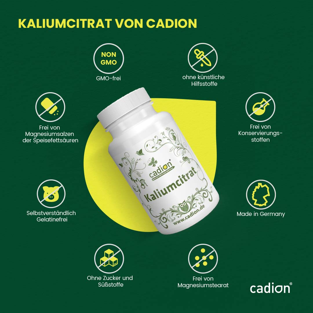 Kaliumcitrat (80 Kapseln)