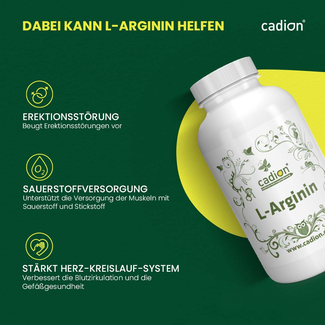 L-Arginin Kapseln (240 Stück)