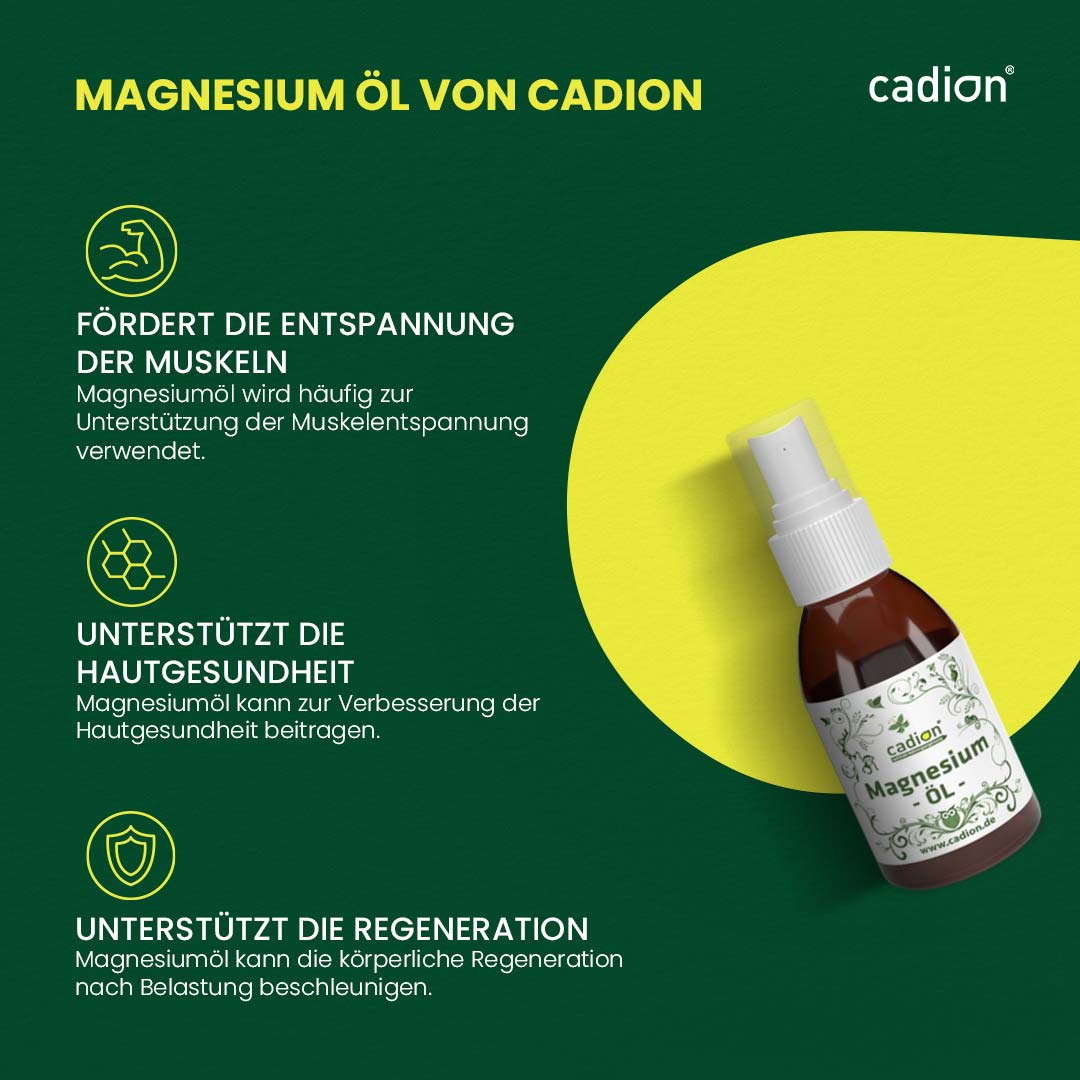 Magnesiumöl 100ml original Zechstein - Natursole