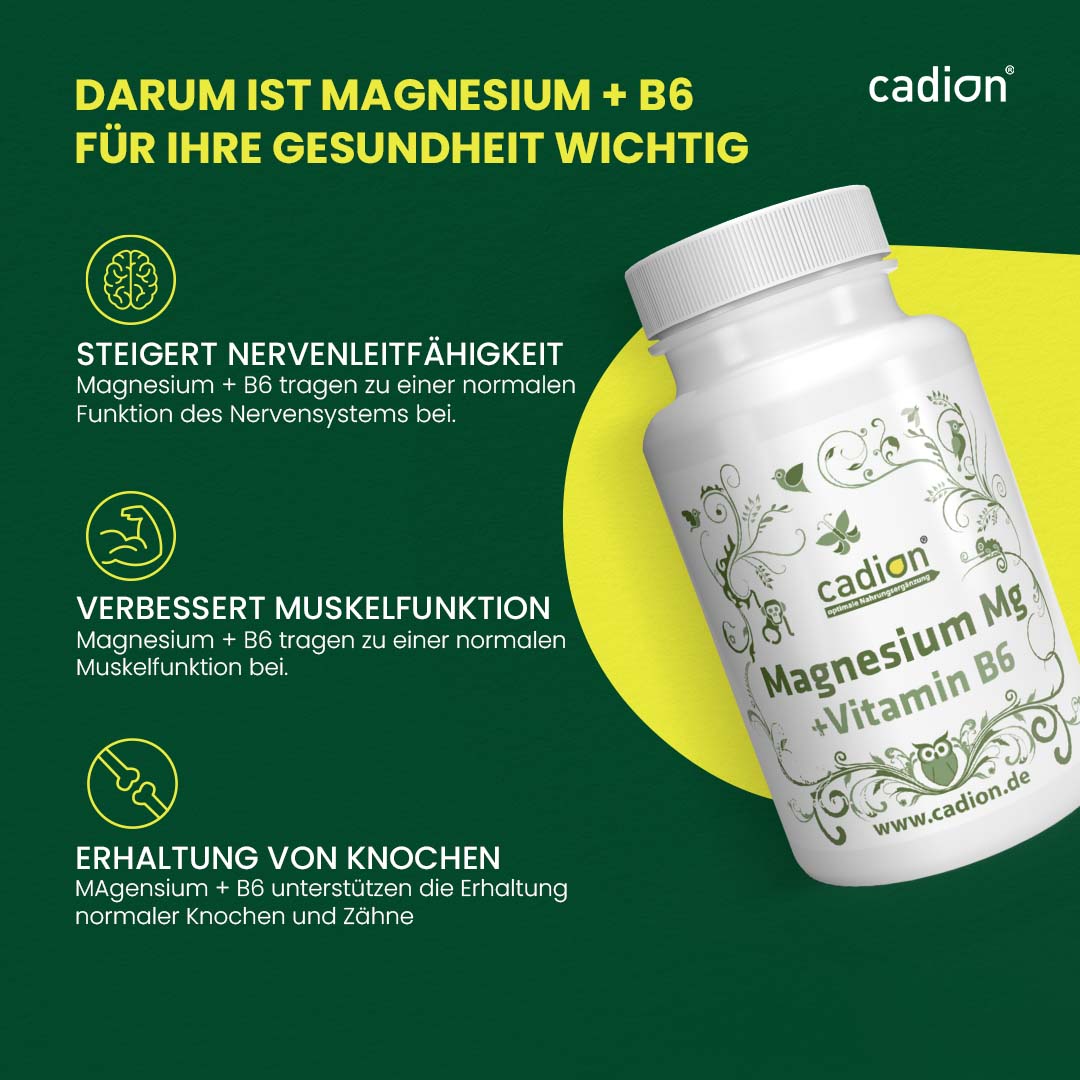 Magnesium + Vitamin B6 (90 Stück)
