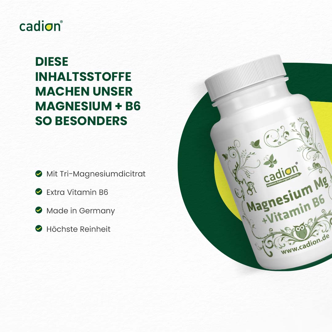 Magnesium + Vitamin B6 (90 Stück)