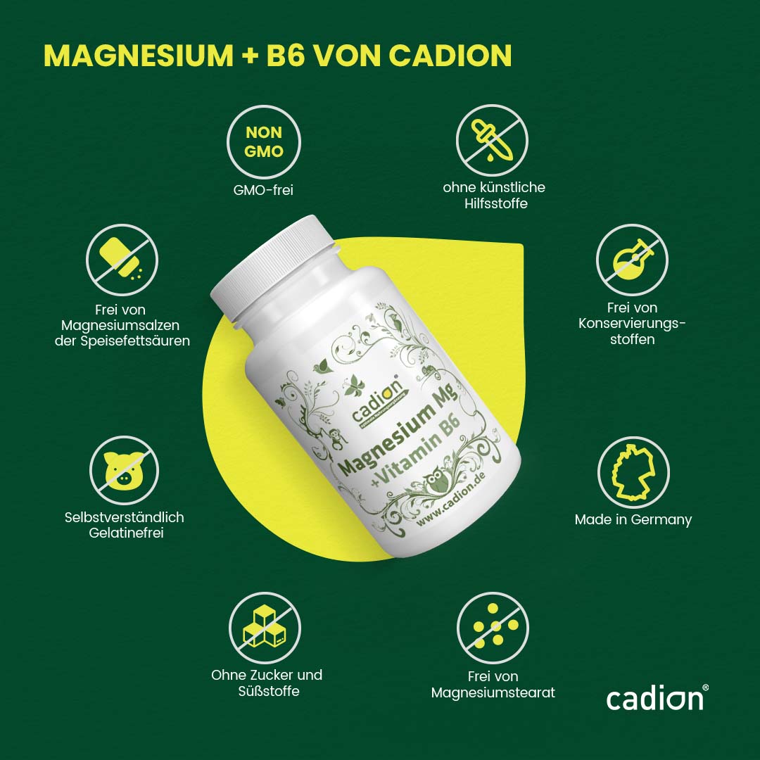 Magnesium + Vitamin B6 (90 Stück)