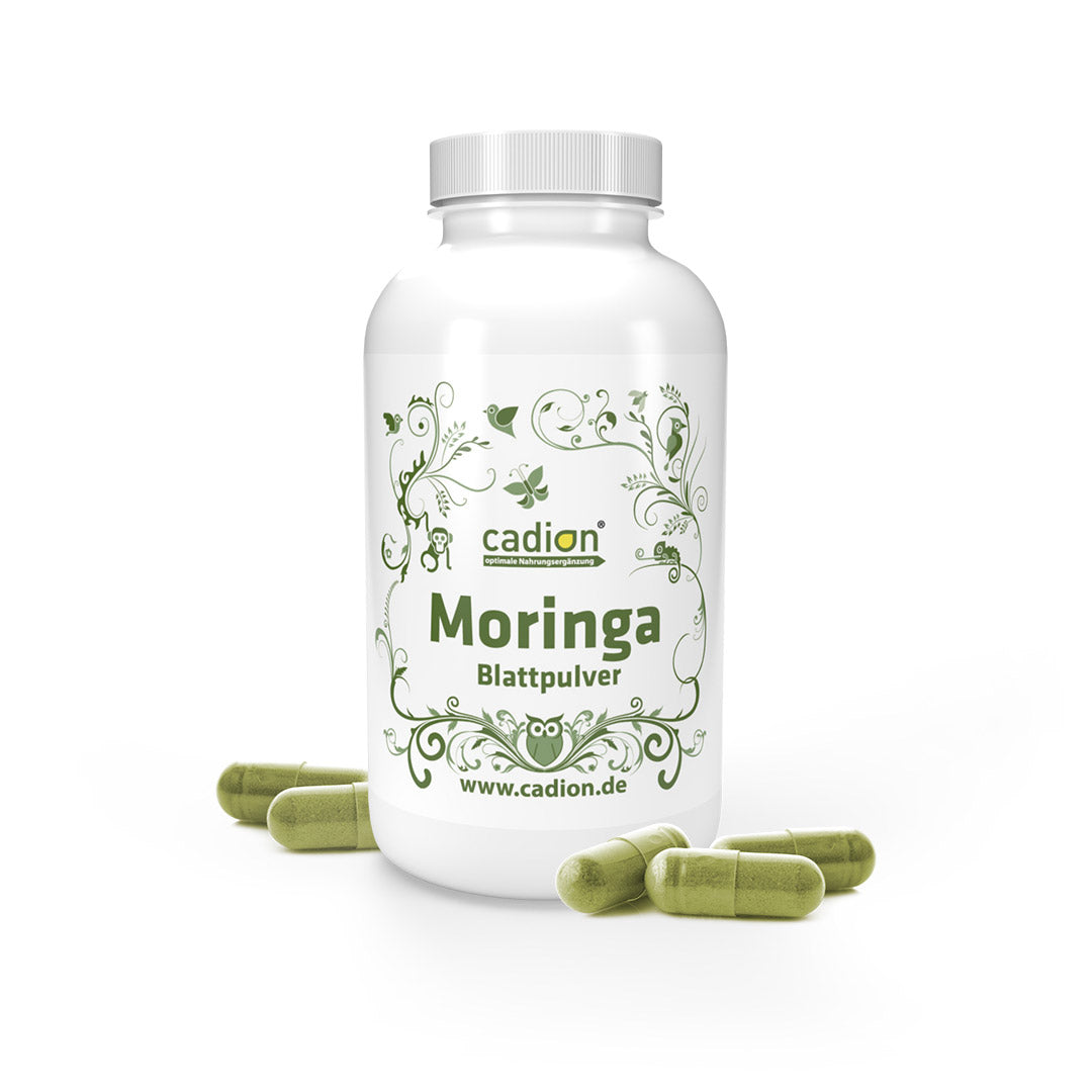 Moringa Blattpulver (300 Kapseln)
