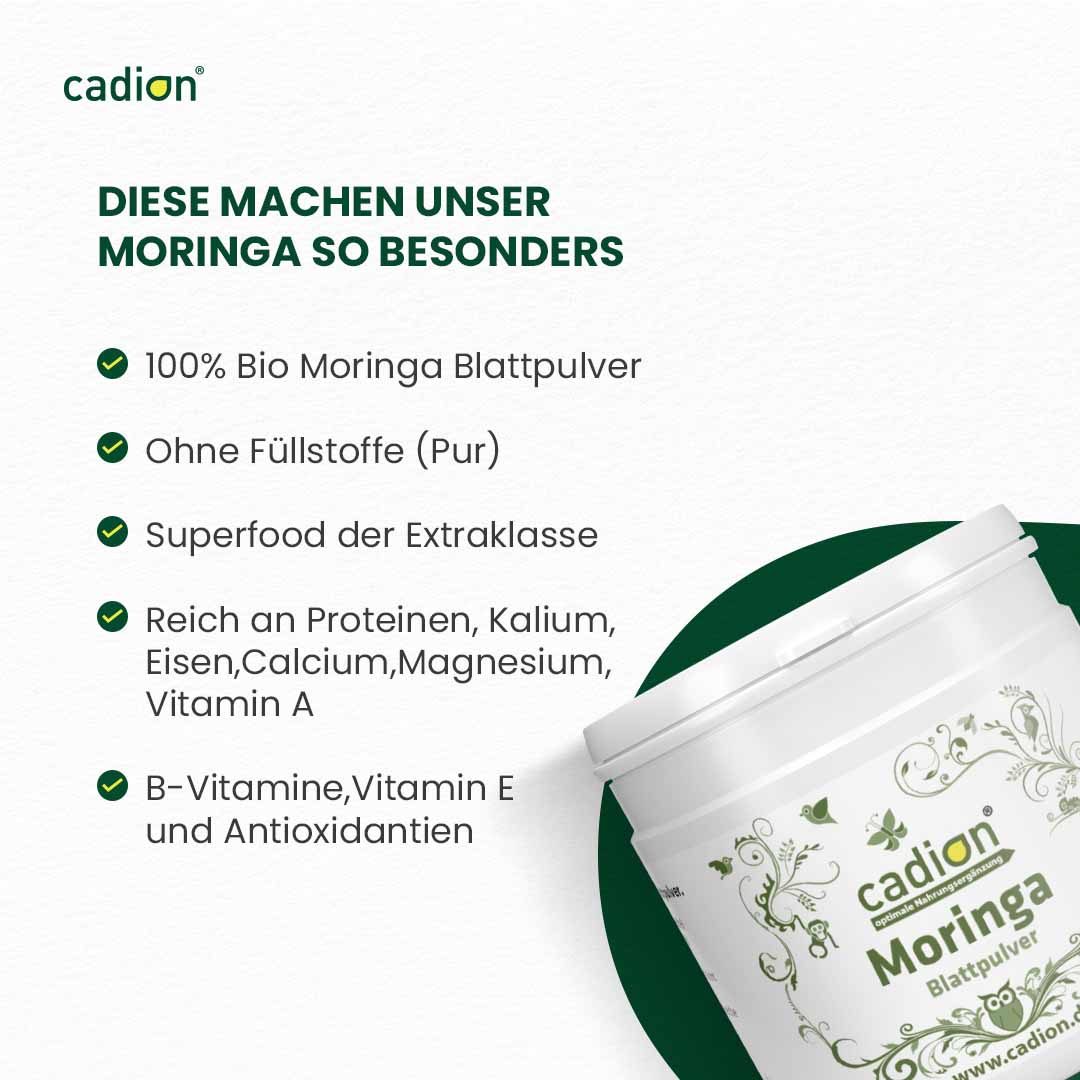 Moringa Blattpulver (Pulver)