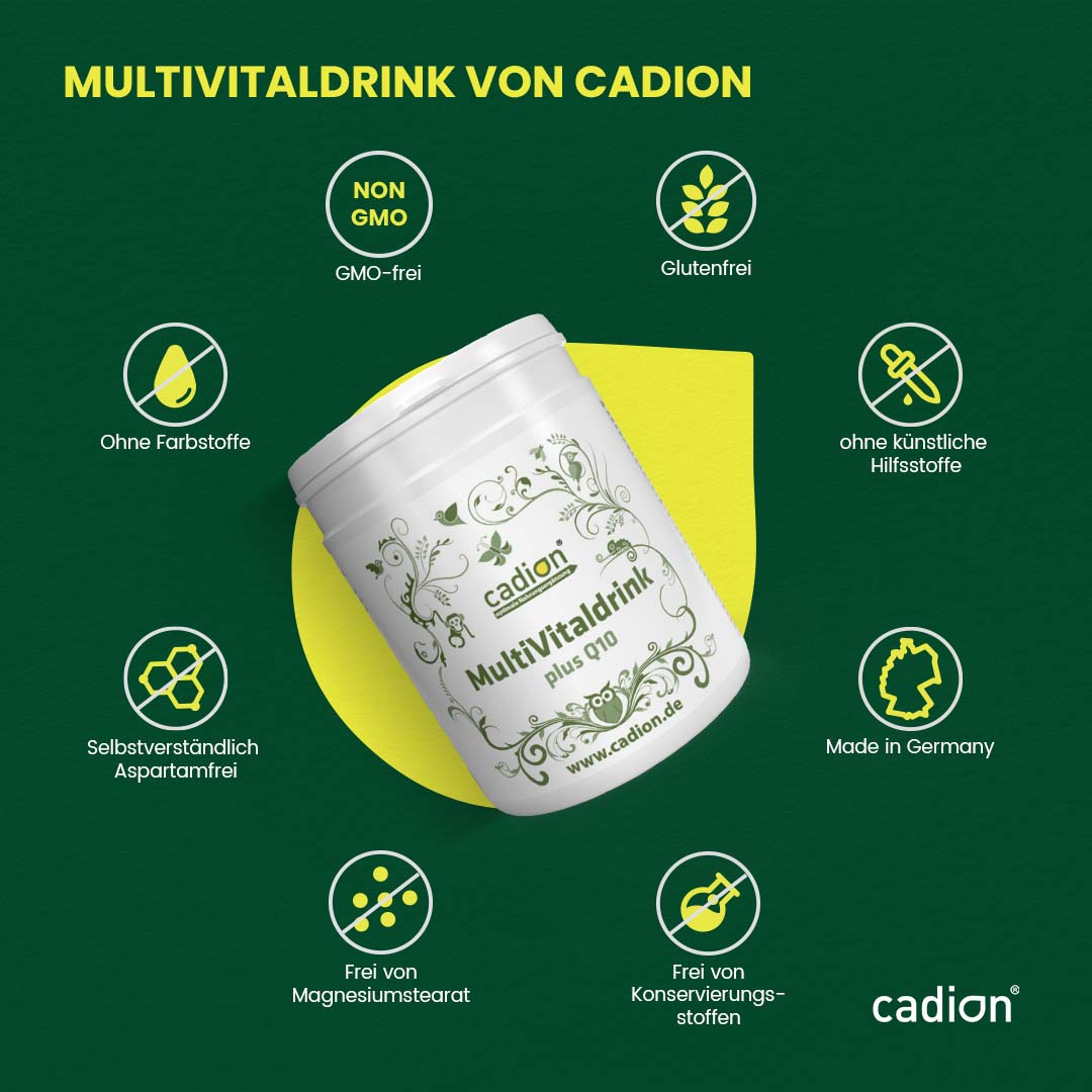 Multi Vitaldrink plus Q10 5+1 Sparpack