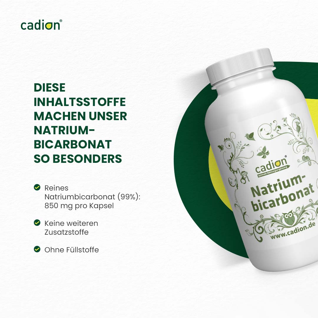 Natriumbicarbonat (250 Kapseln)