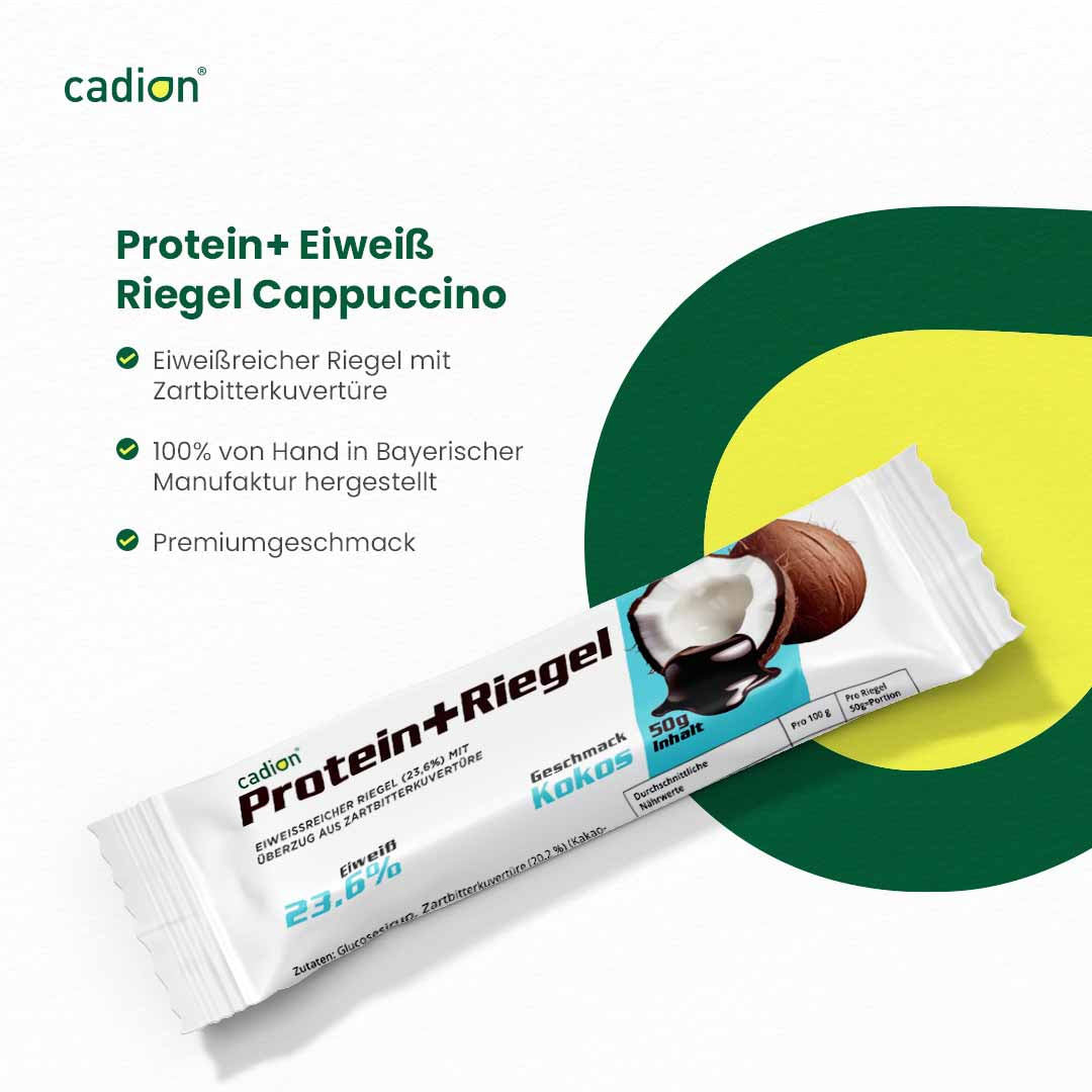 Protein+ Riegel Kokos