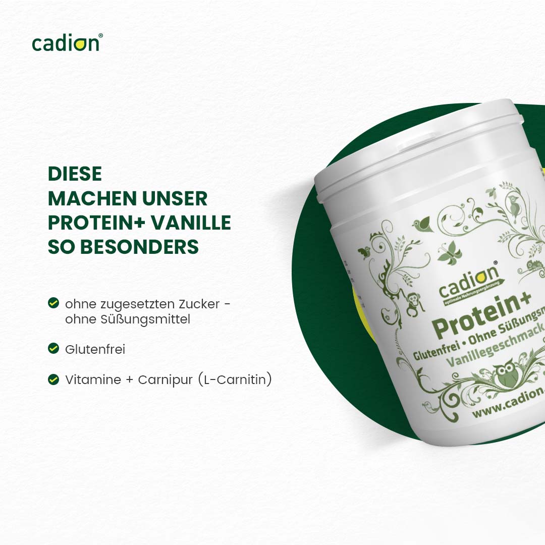 Protein+ Eiweiß Vanille (250g)