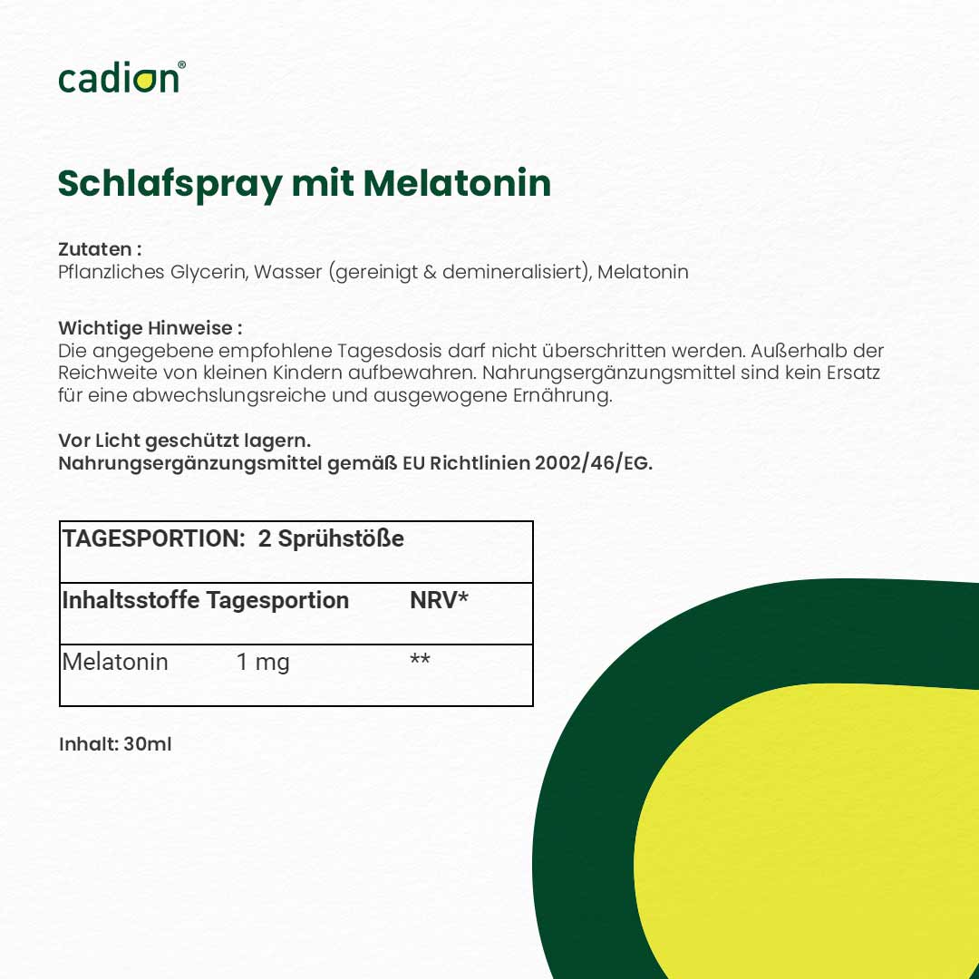 Schlaf Spray (30ml) mit Melatonin