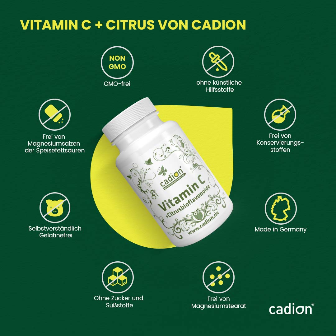 Vitamin C + Citrus-Bioflavonoide