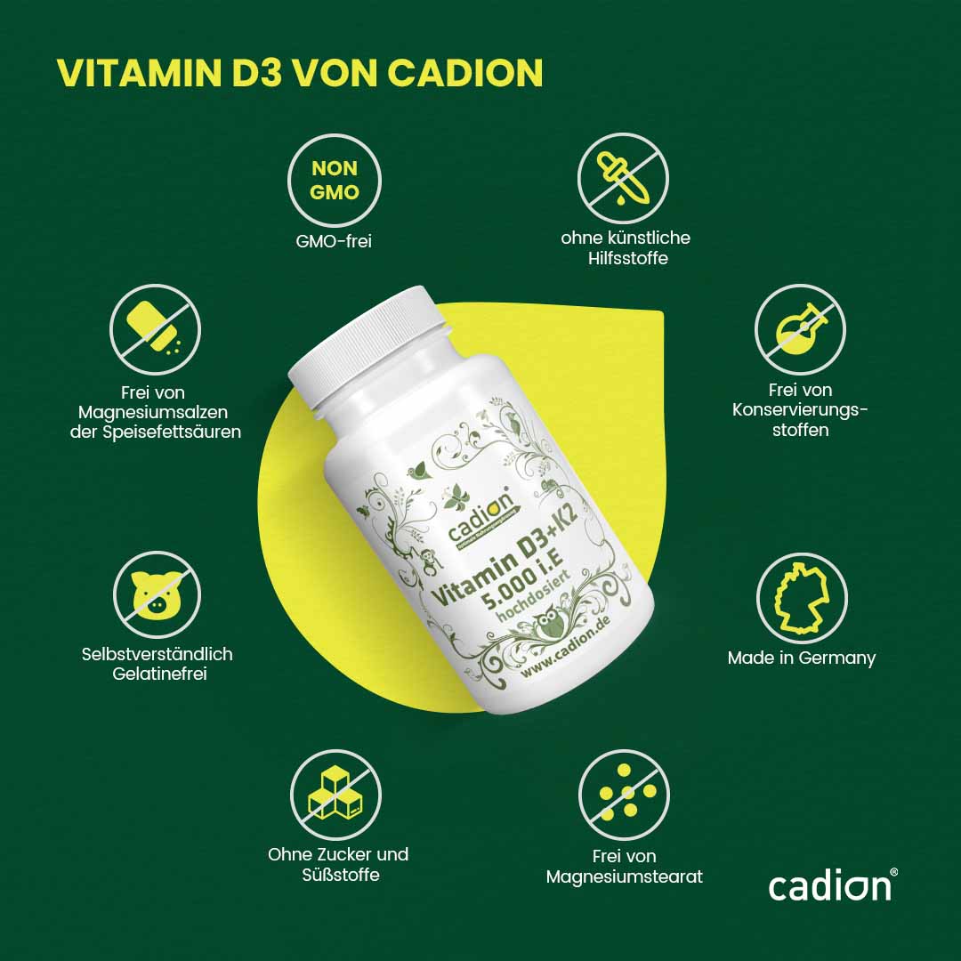 Vitamin D3 + K2 (5.000 i.E.)