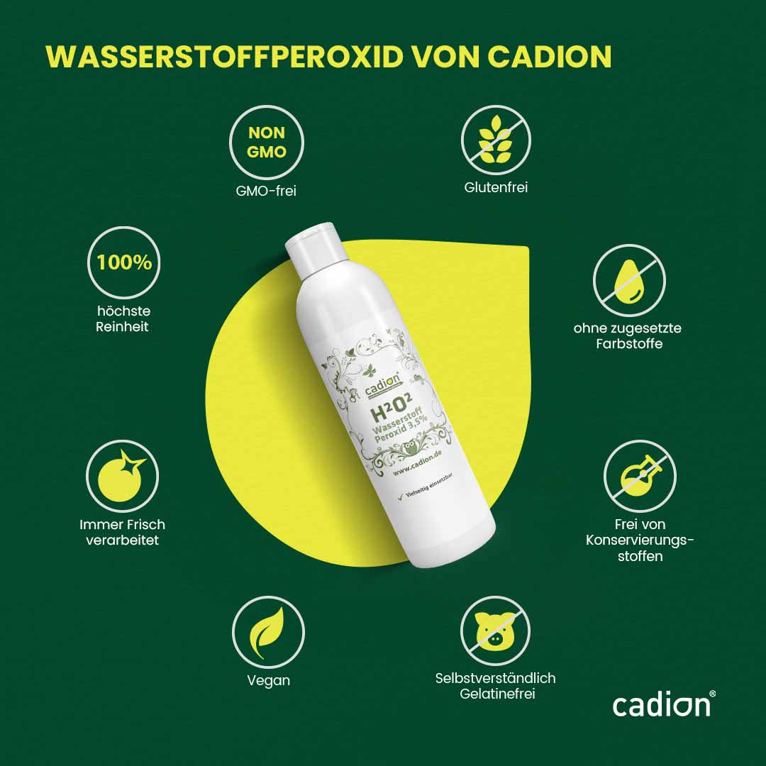 Wasserstoffperoxid 3,5% unstabilisiert (Pur)