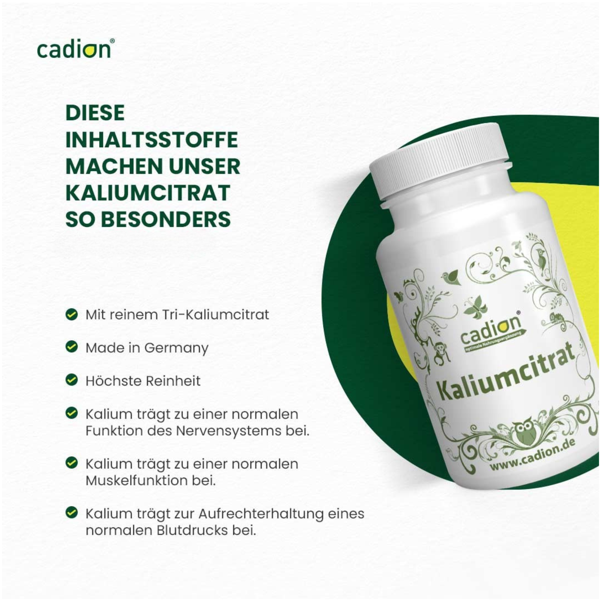 Kaliumcitrat (80 Kapseln)