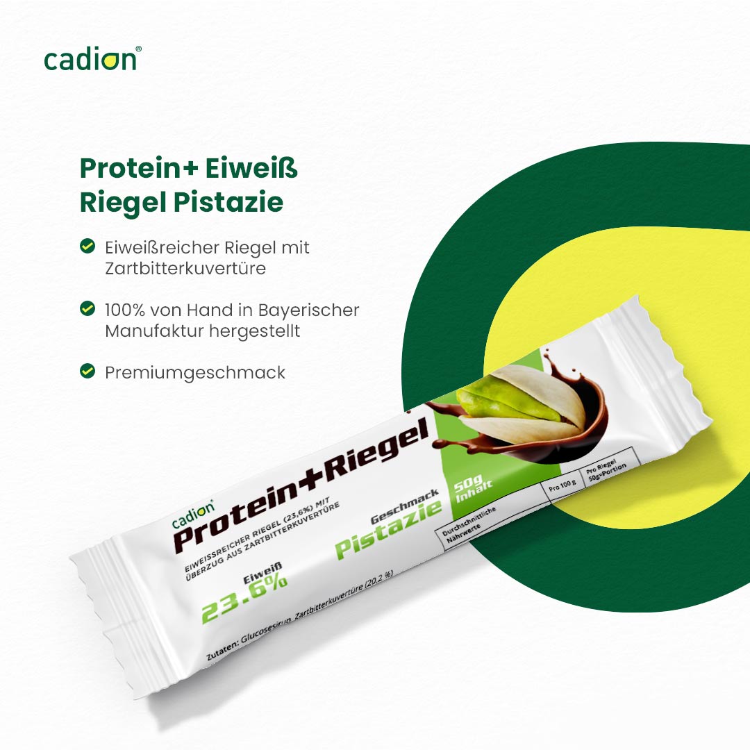 Protein+ Riegel Pistazie