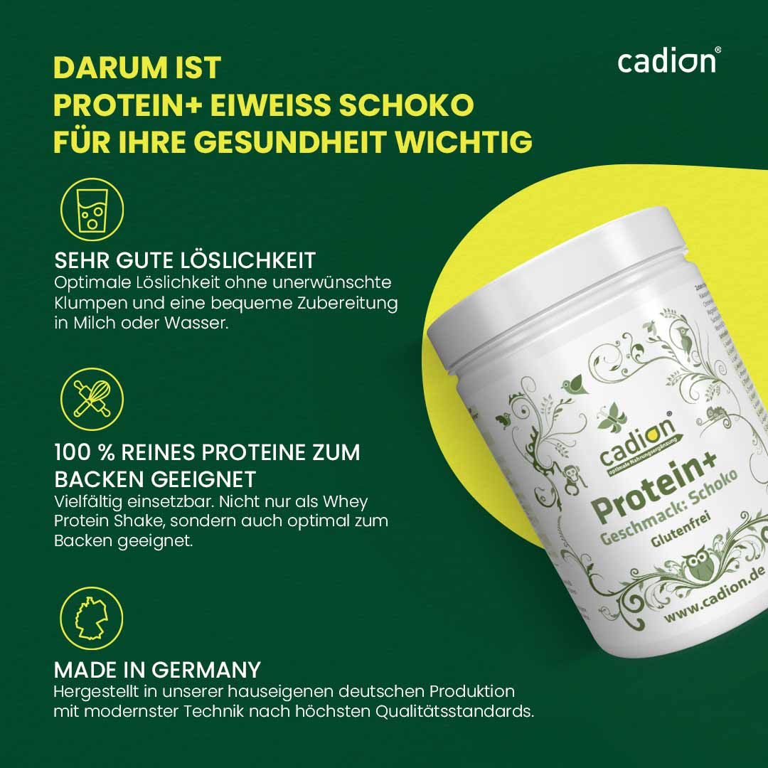 Protein+ Eiweiß Schoko (750g) 5+1 Sparpack