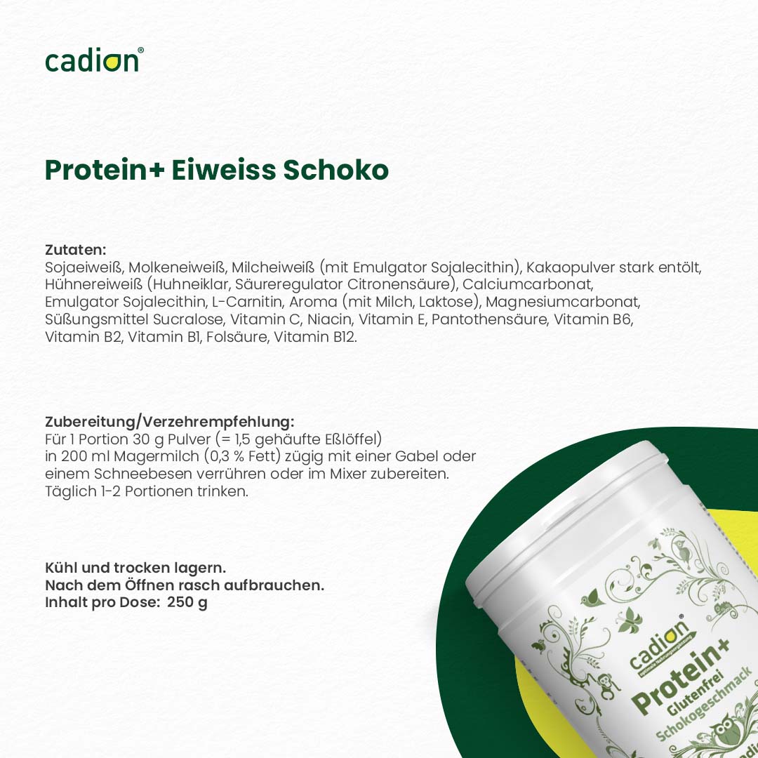 Protein+ Eiweiß Schoko (750g)