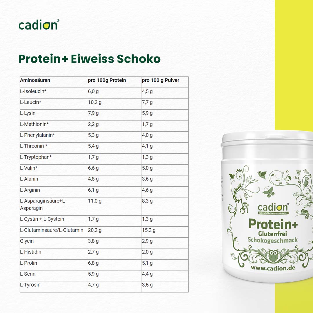 Protein+ Eiweiß Schoko (750g)