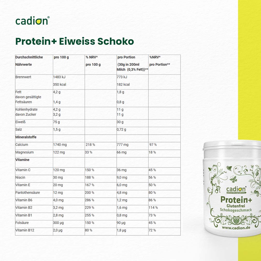 Protein+ Eiweiß Schoko (750g)