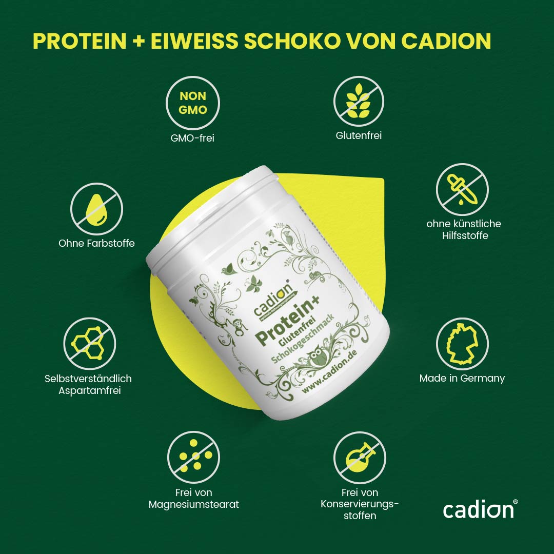Protein+ Eiweiß Schoko (750g) 5+1 Sparpack