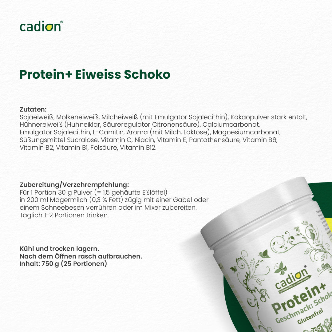 Protein+ Eiweiß Schoko (750g)