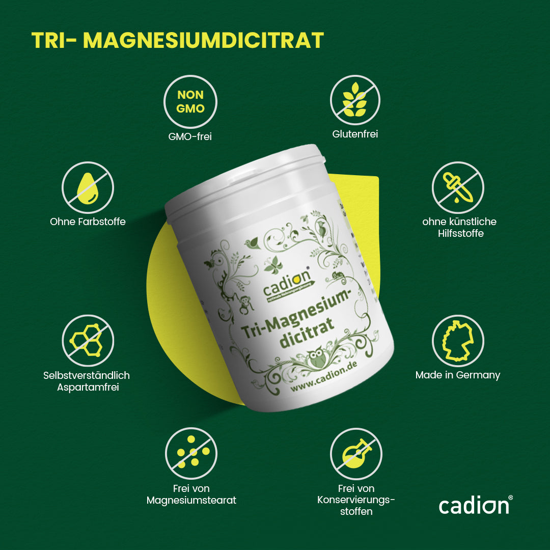 Tri-Magnesiumdicitrat 600 g pur