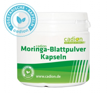Moringa-Blattpulver Kapseln (Dose je 300 Kapseln)