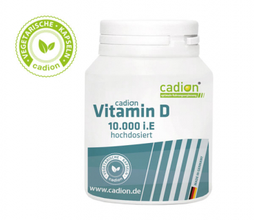 Vitamin D-Kapseln 10.000 I.E. (Dose je 90 Kapseln)