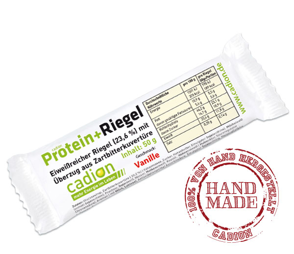 Protein+ Eiweiß Riegel Vanille 50g